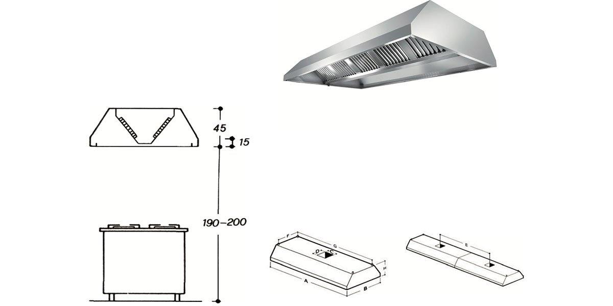Cappe centrali - ZeroInox